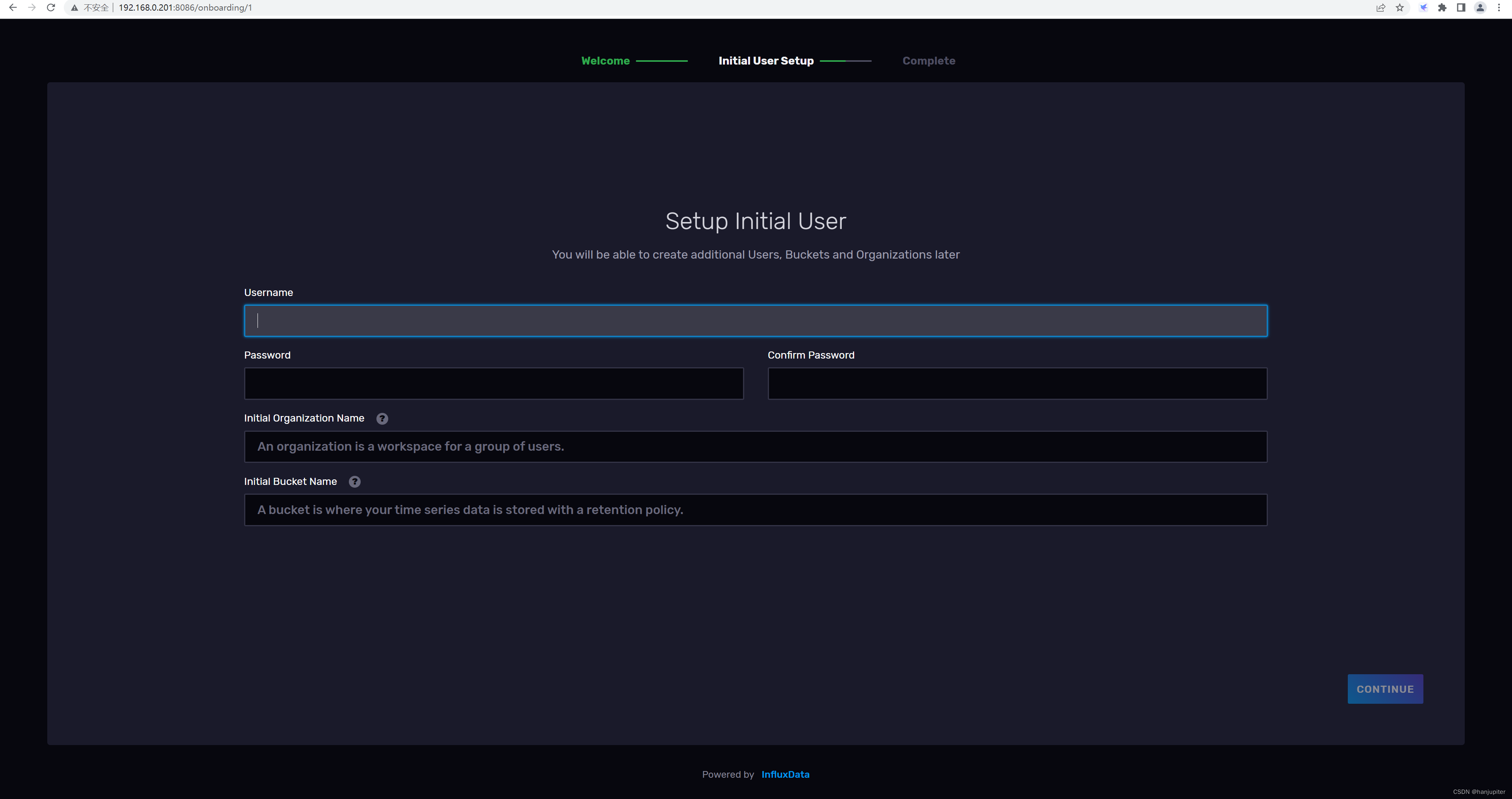 时序数据库 InfluxDB(2.4.0)Cenos7.9 环境的本地安装及简单使用_influxdb2.4安装教程CSDN博客