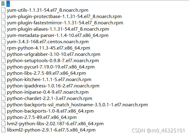 2021-10-21 Linux使用rpm方式安装yum和python_rpm安装python和yum-CSDN博客