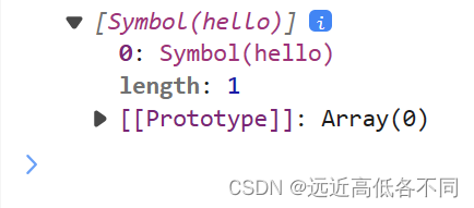 ES6初步了解Symbol的用法