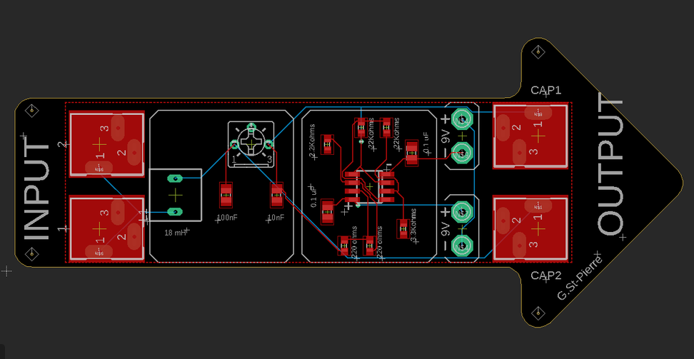 ▲ 图2.3.4 实验使用的PCB电路板