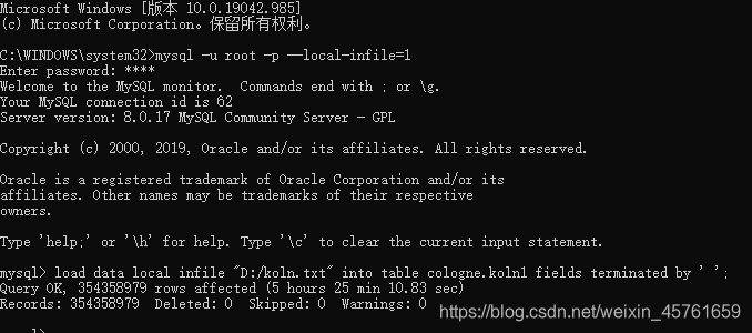 MySQL Load Data Local Infile CSDN