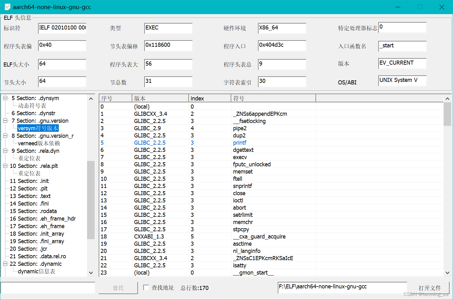 ELF解析工具 —— 使用介绍_elf文件用什么打开-CSDN博客