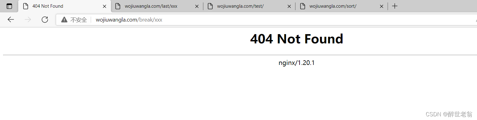 nginx伪静态(超级简单)_nginx 伪静态-CSDN博客
