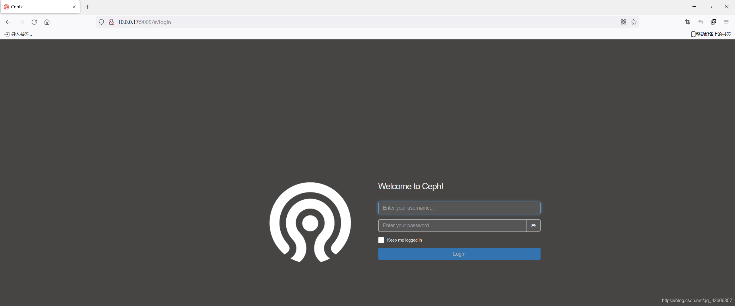 Ceph dashboard 配置_ceph dashboard set-login-credentials-CSDN博客