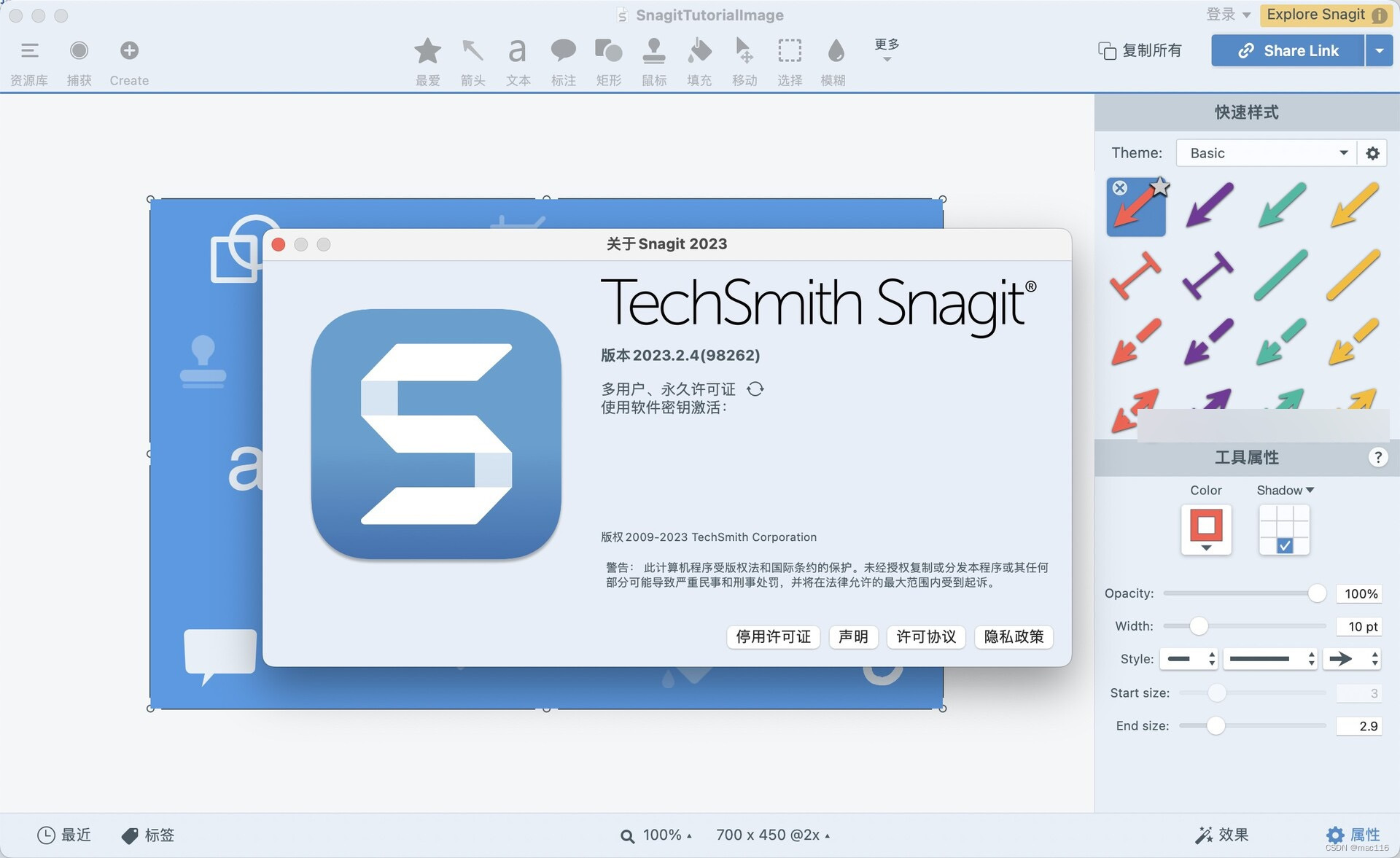 屏幕截图软件Snagit 2023 mac中文特点介绍