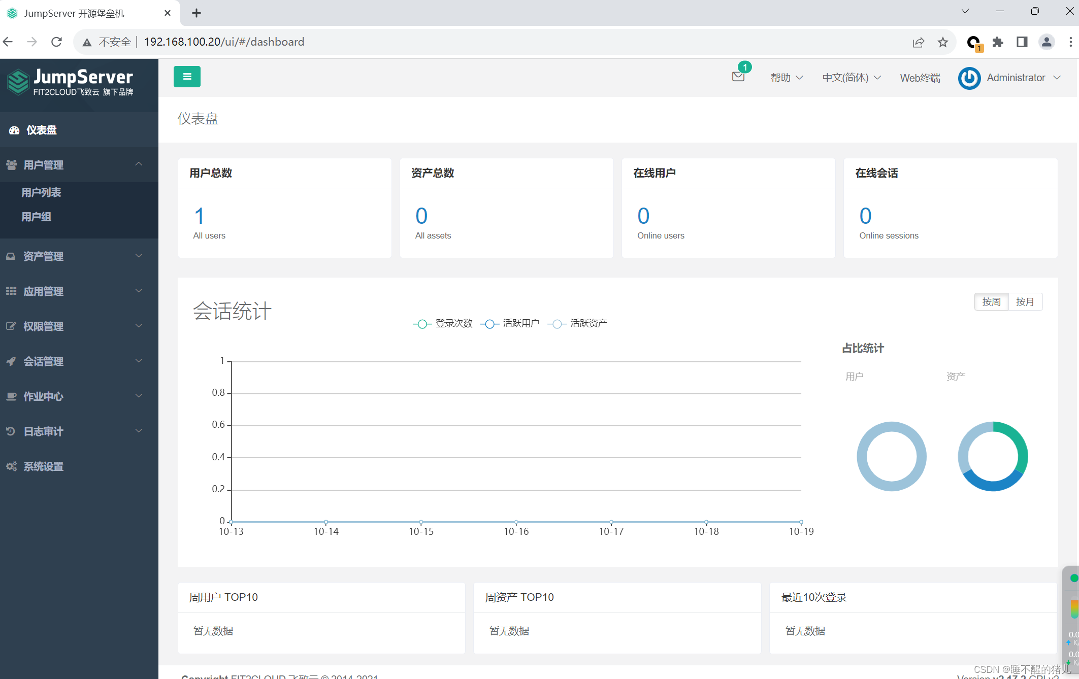 Docker部署Jumpserver堡垒机