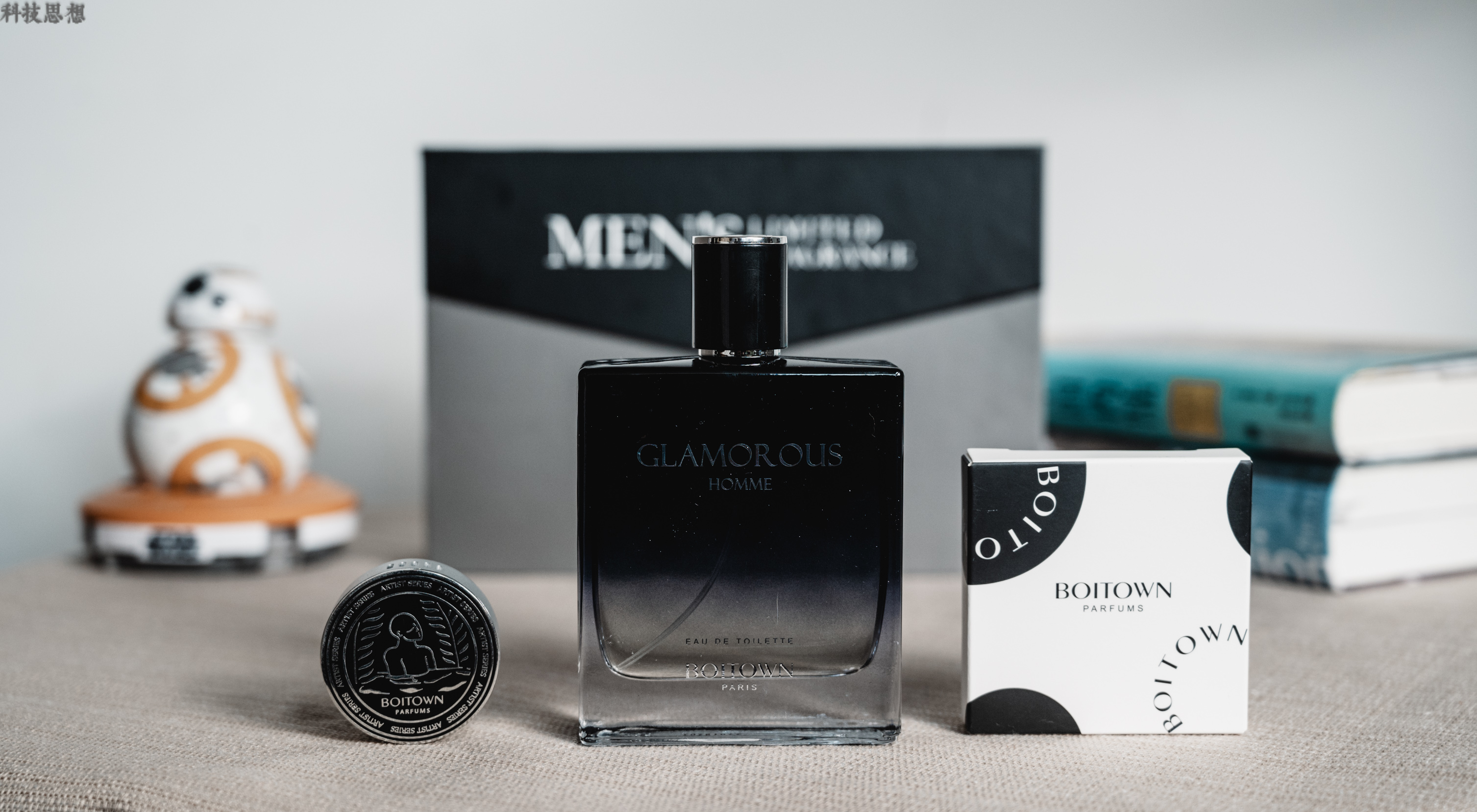 别致的硬汉风男士香水,弥散出清爽的刚毅气息