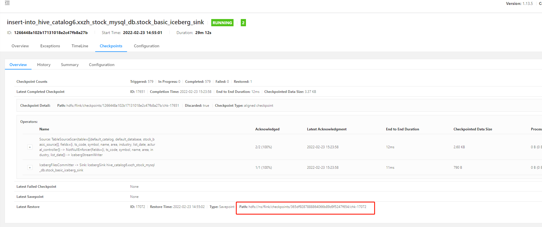 实践数据湖iceberg 第二十三课 flink-sql从checkpoint重启_flink sql checkpoint-CSDN博客