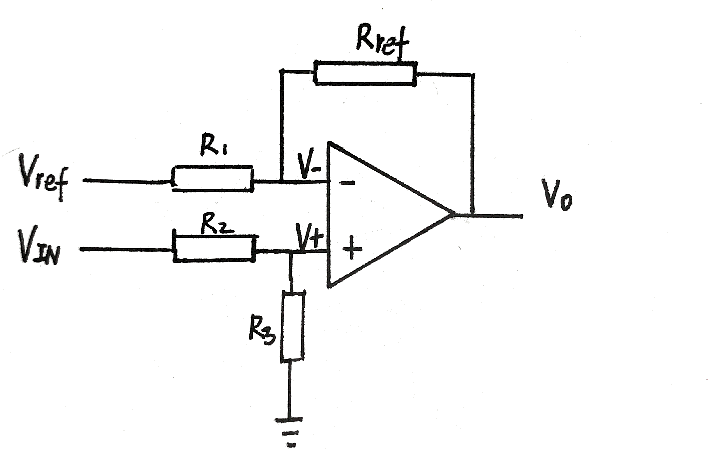 【减法电路】实现0v~ 5v输入