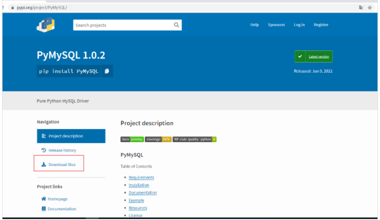 PyMySQL模块安装指南_pymysql如何安装-CSDN博客