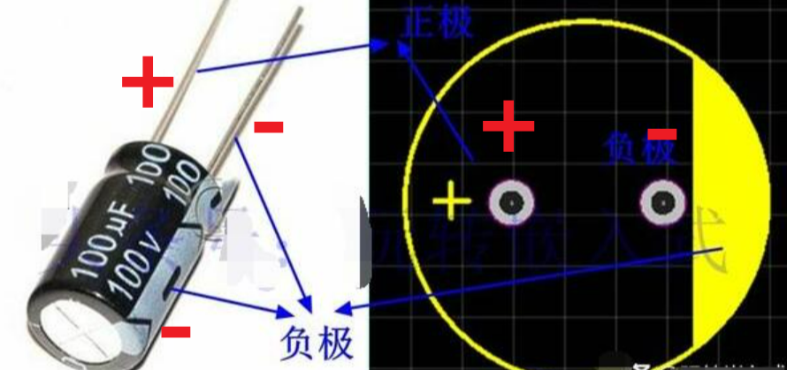 二极管电容正负极判断图文