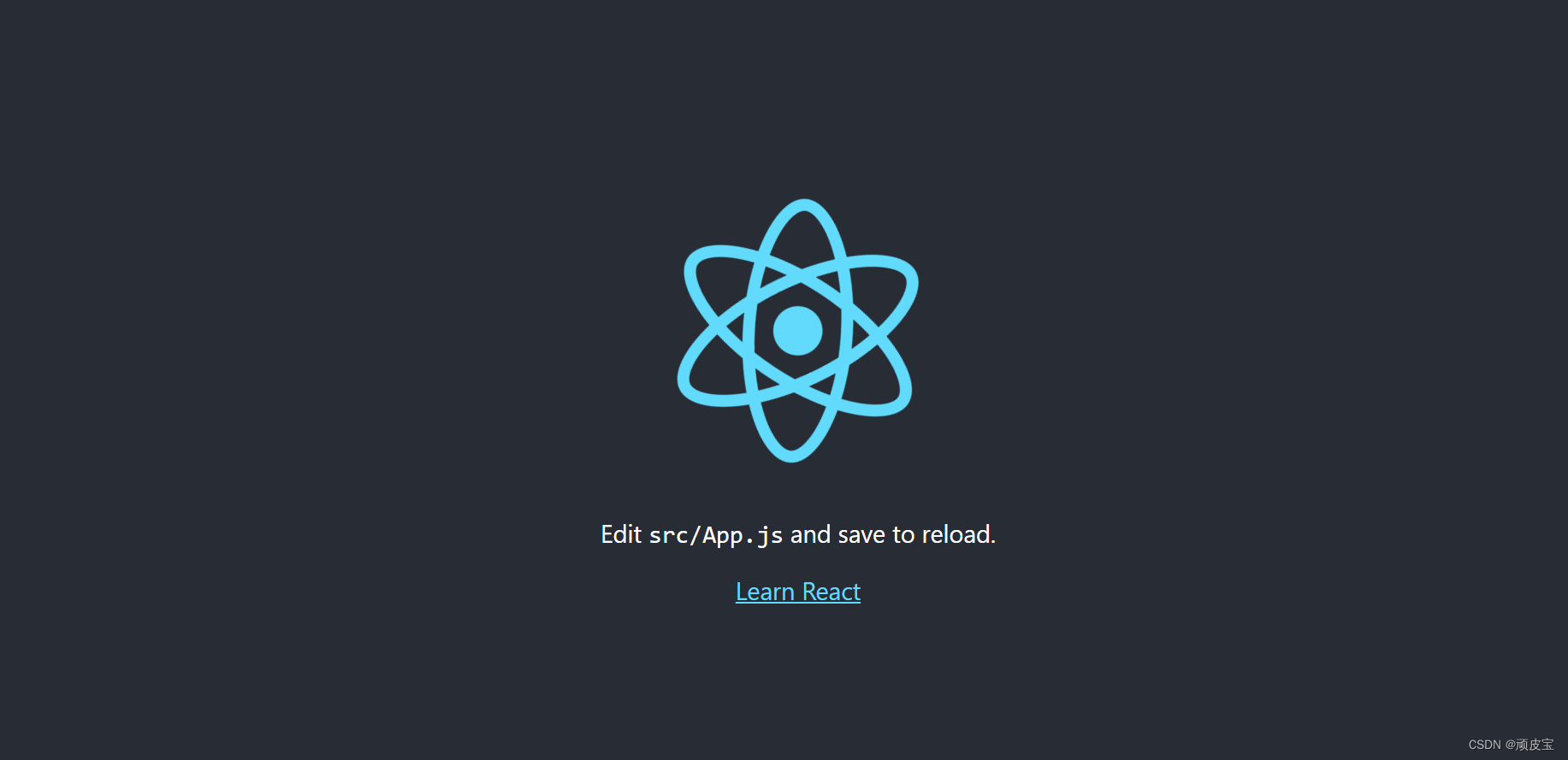 【React】<span style='color:red;'>脚手架</span><span style='color:red;'>创建</span>项目