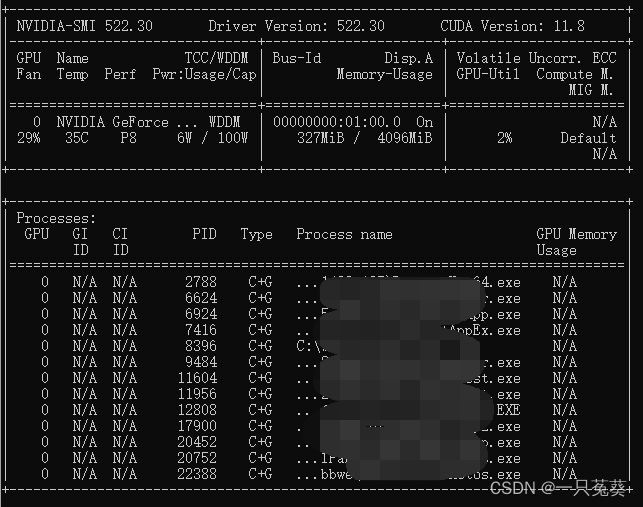 nvidia-smi