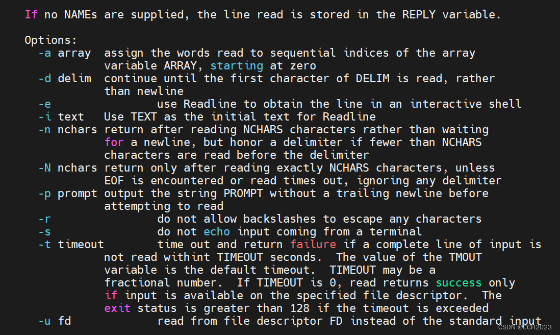 Shell脚本学习-read命令