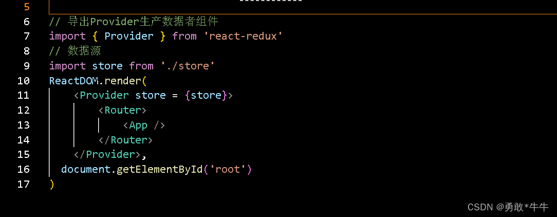 react-redux——使用redux——使用react-redux这个扩展