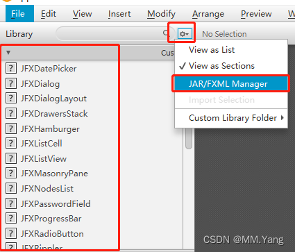 javaFX,Scene Builder引入Jfoenix_jfoenix官网-CSDN博客