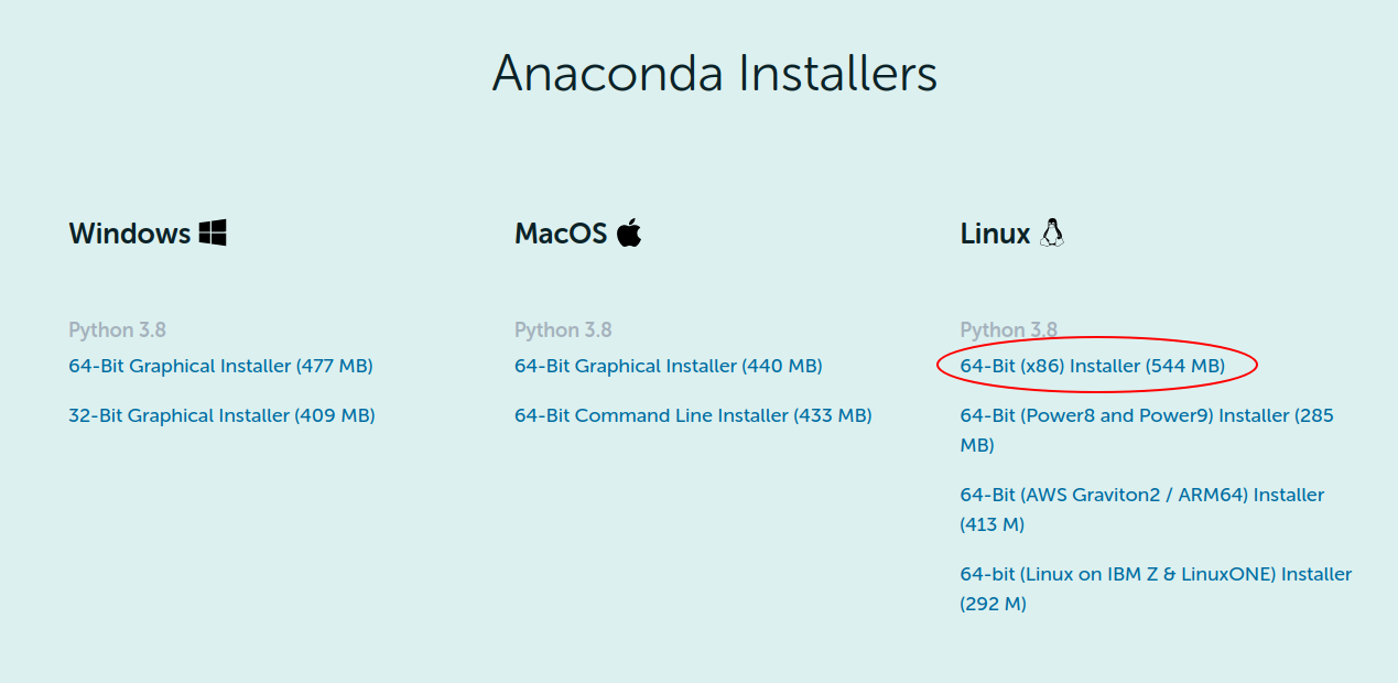 linux安装anoconda_anaconda ubuntu安装