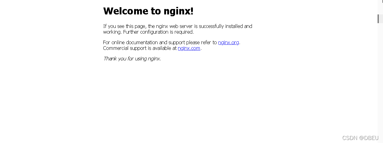 启动nginx