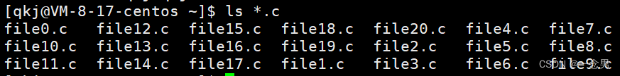 Linux--显示当前路径下的所有文件指令：ls