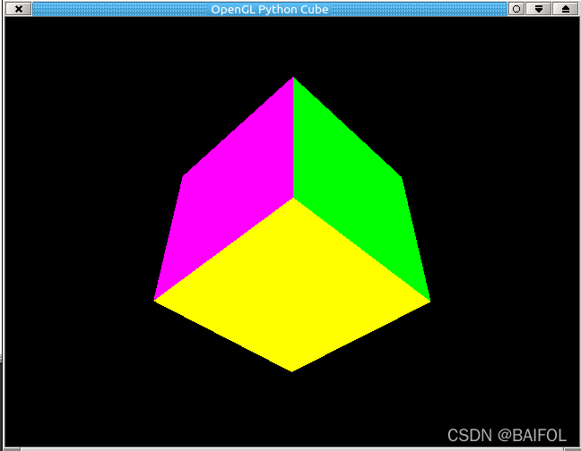 如何在Python中创建OpenGL/Glut_python pyopengl gluperspective()-CSDN博客