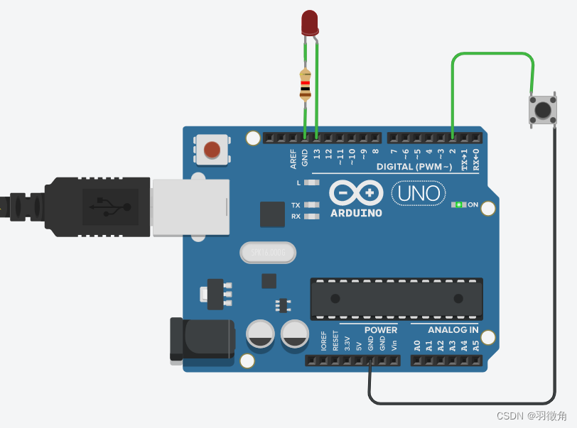 Arduino从零开始(1)——按钮控制LED