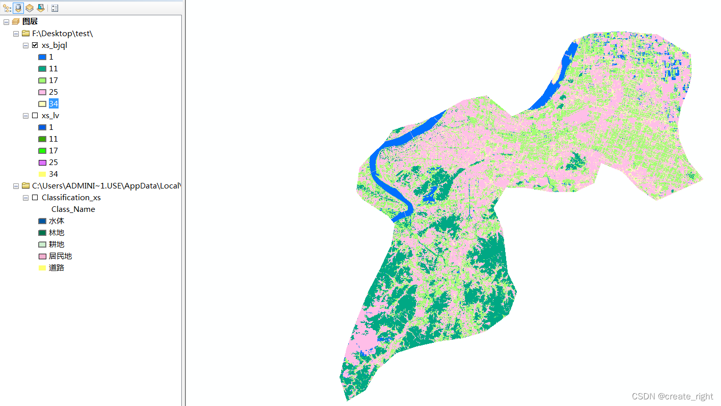 arcgis实现影像监督分类