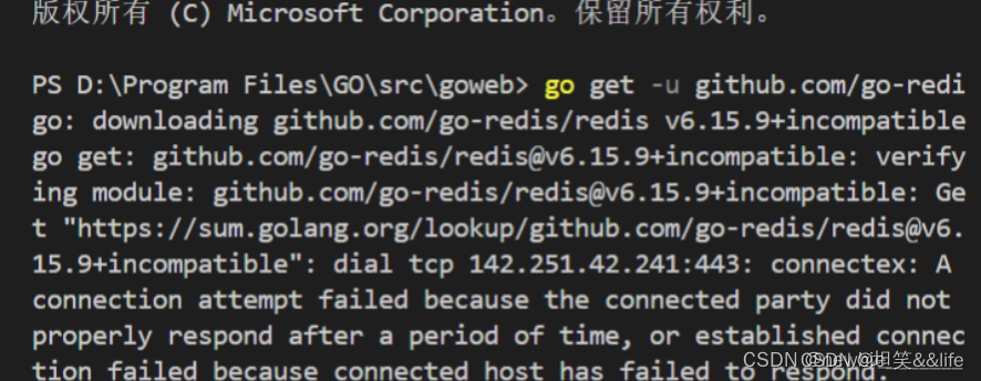 Golang环境搭建Win10（简洁版）