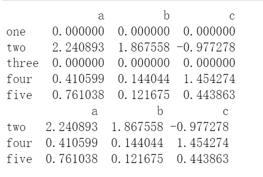 python数据分析—删除value=0的行