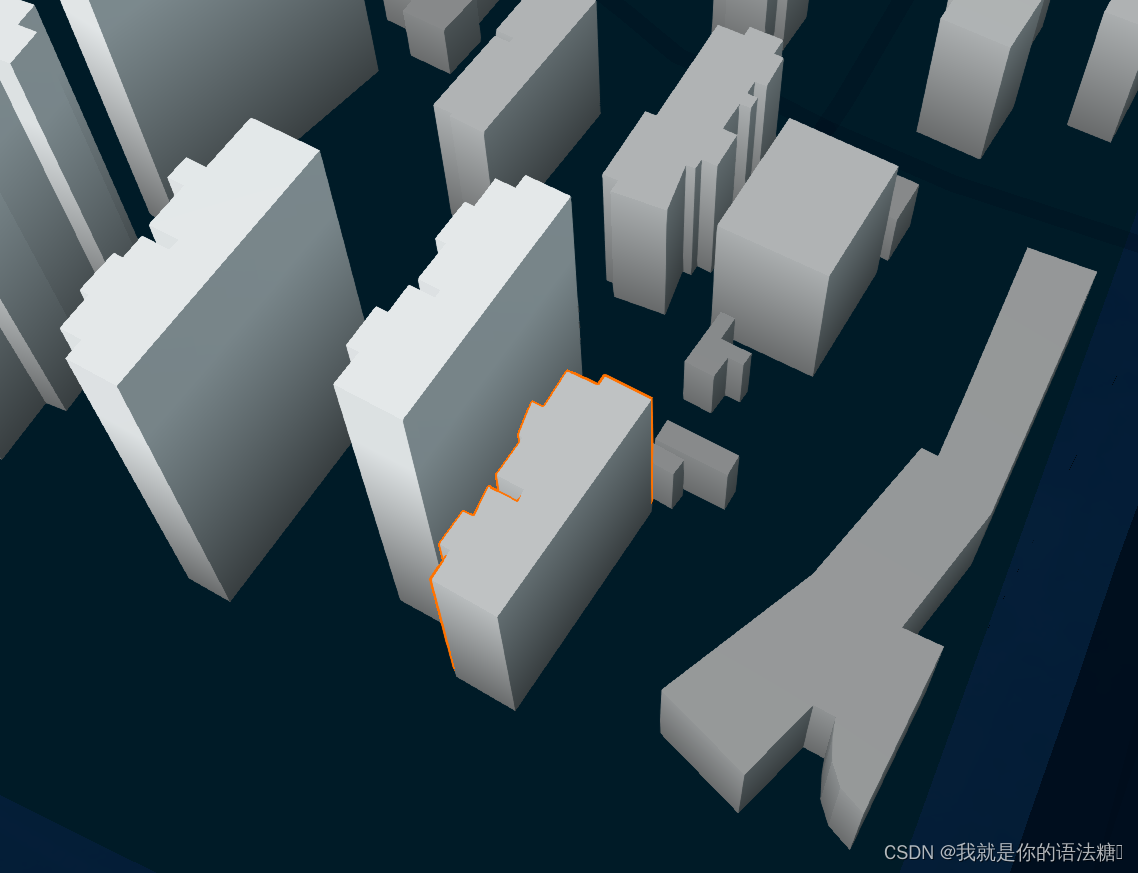 cesium 点击单一tile轮廓高亮