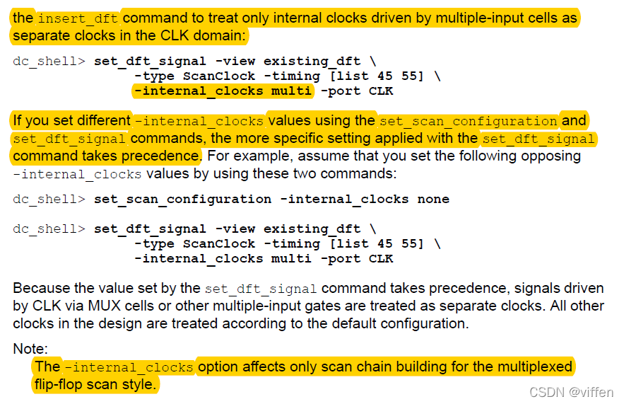 User guider of DFT CompilerPart II DFT Compiler SCAN (Architecting