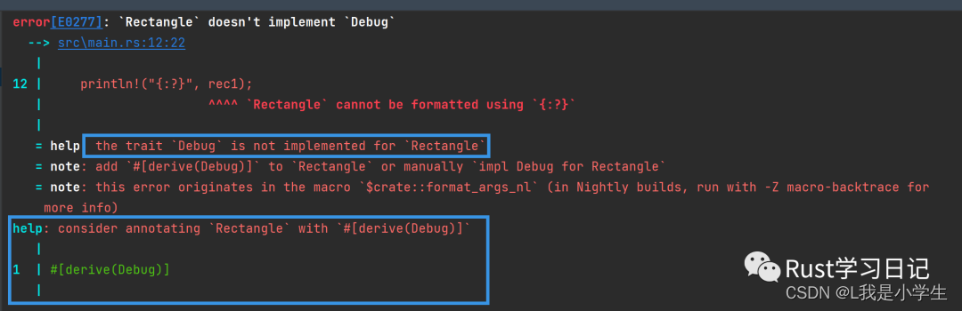 Rust Trait Derive Debug Csdn