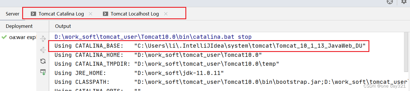 关于IDEA没有显示日志输出？IDEA控制台没有显示Tomcat Localhost Log和Catalina Log 怎么办？