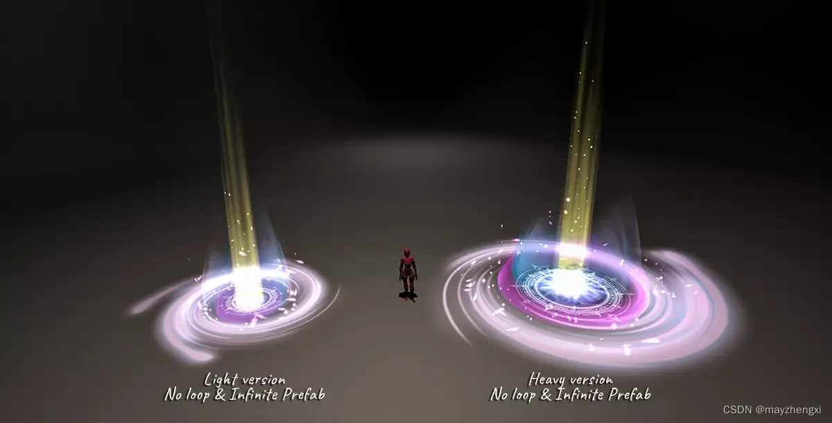 Unity传送门特效： The Beautiful Portal/Level up/Teleport/Warp VFX