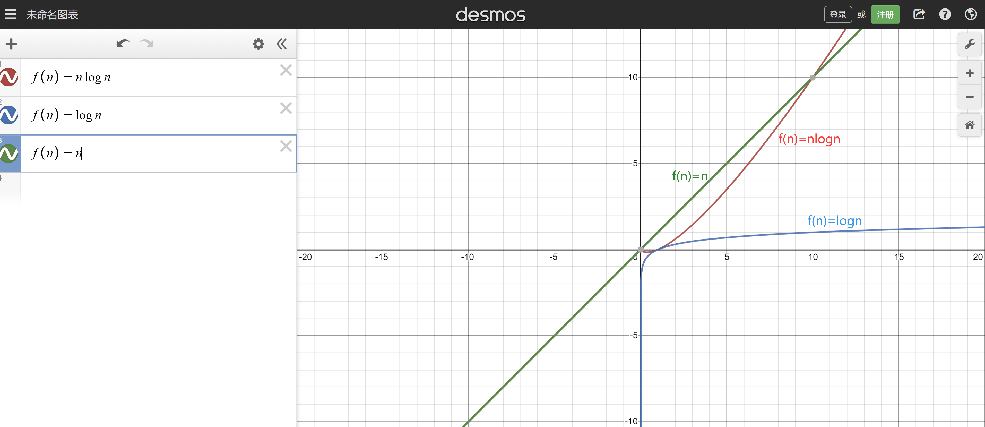来自网站：https://www.desmos.com/calculator?lang=zh-CN