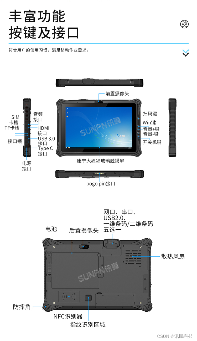 三防手持平板电脑在工业的发展趋势