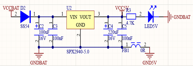 ▲ 图4.2.1 5V电源