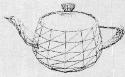 一个茶壶的三角面近似