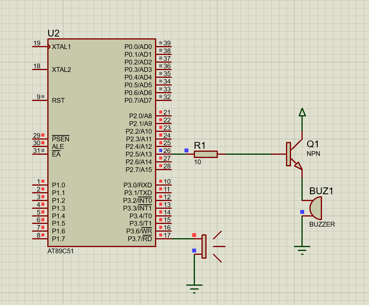 51单片机蜂鸣器