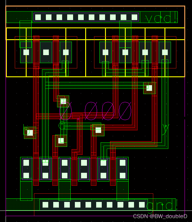 记录异或门原理图和版图设计_异或门版图-csdn博客