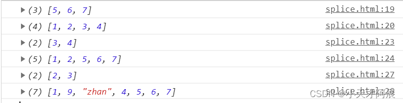 js-splice函数超详解--一看就会_splice(4)-CSDN博客