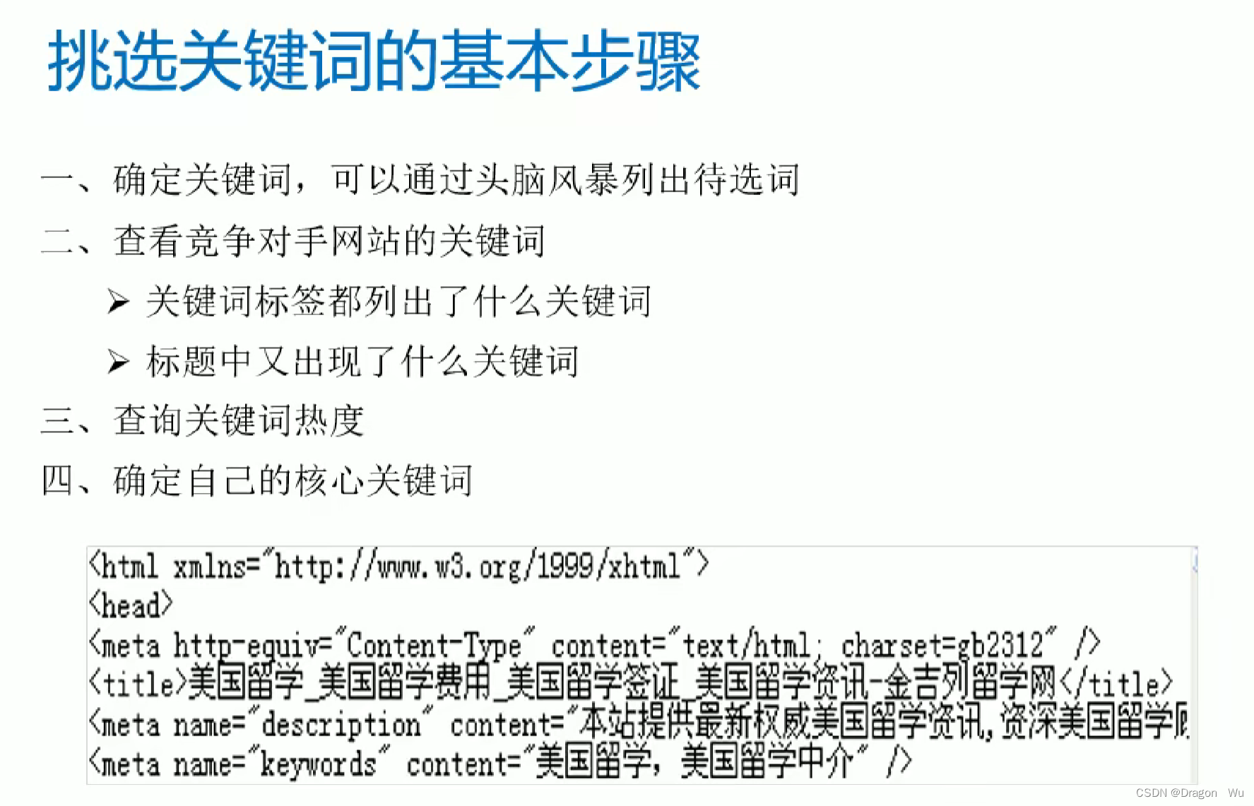 SEO优化总结