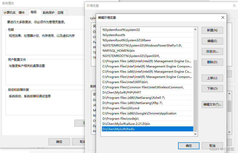 Add environment variables