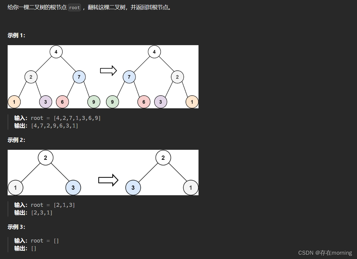 【算法训练-二叉树 四】【对称与翻转】对称二叉树、翻转二叉树