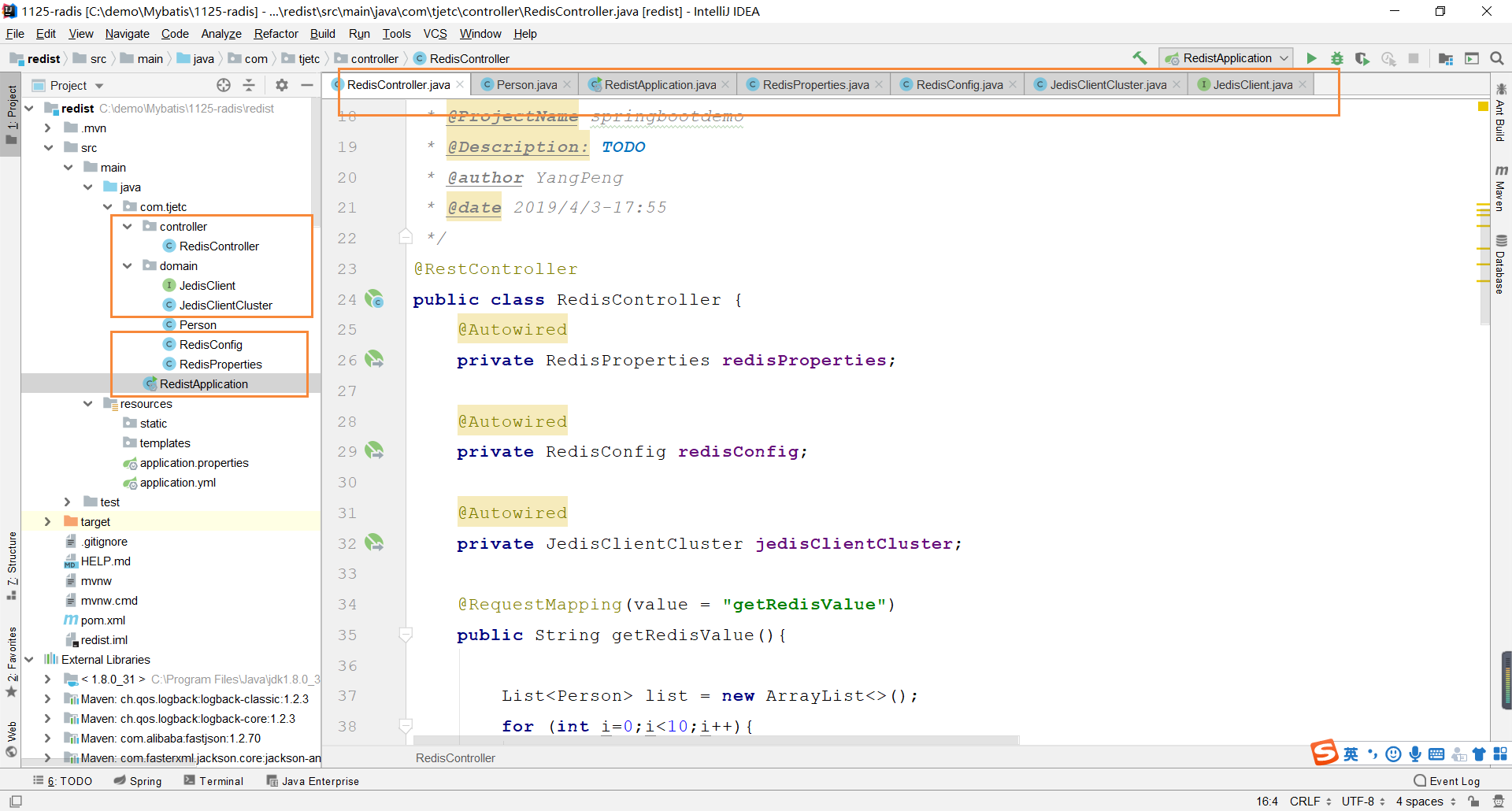 Use Java to operate redis - Programmer Sought