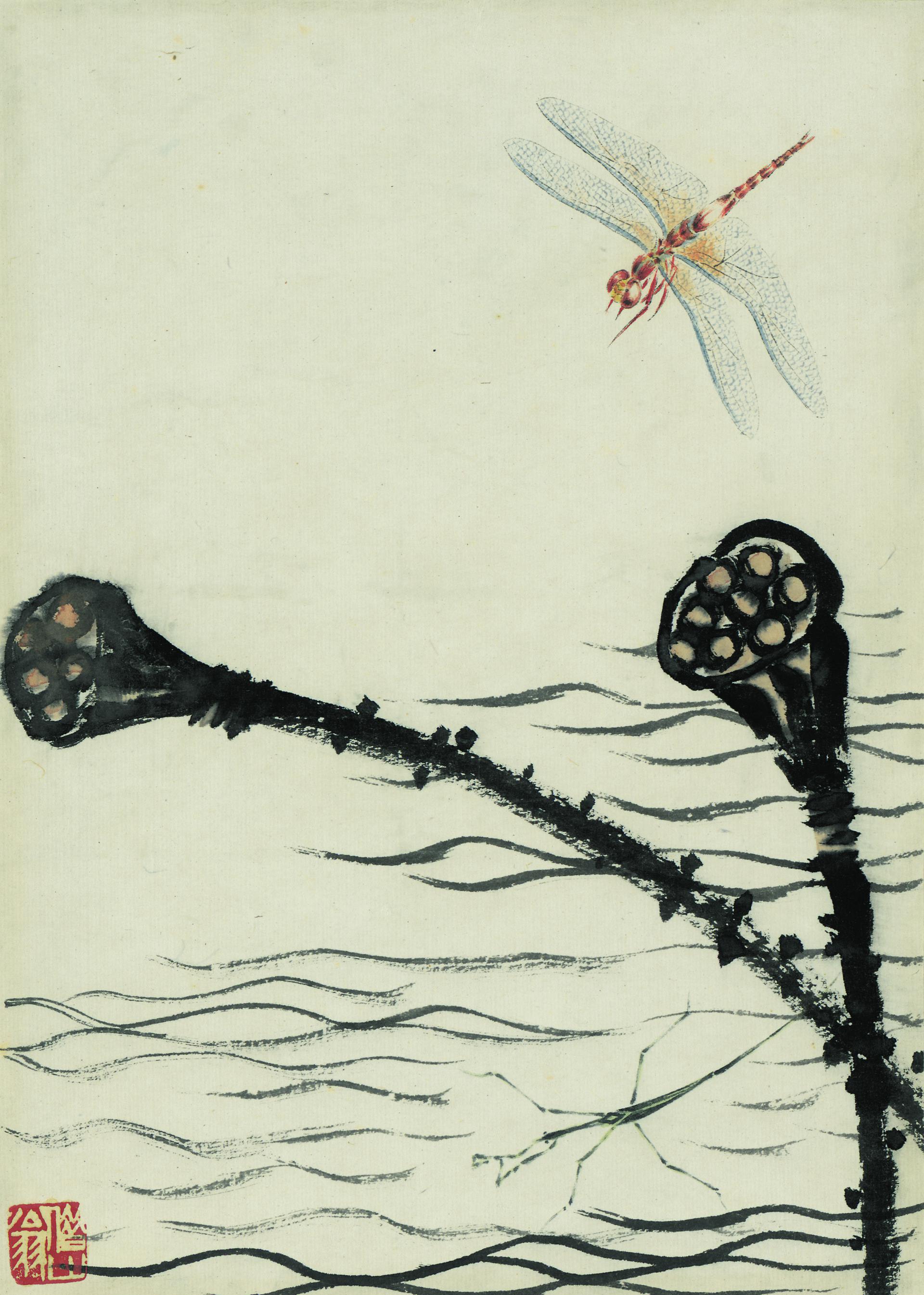 名画378 齐白石《花草工虫册页十开》-csdn博客