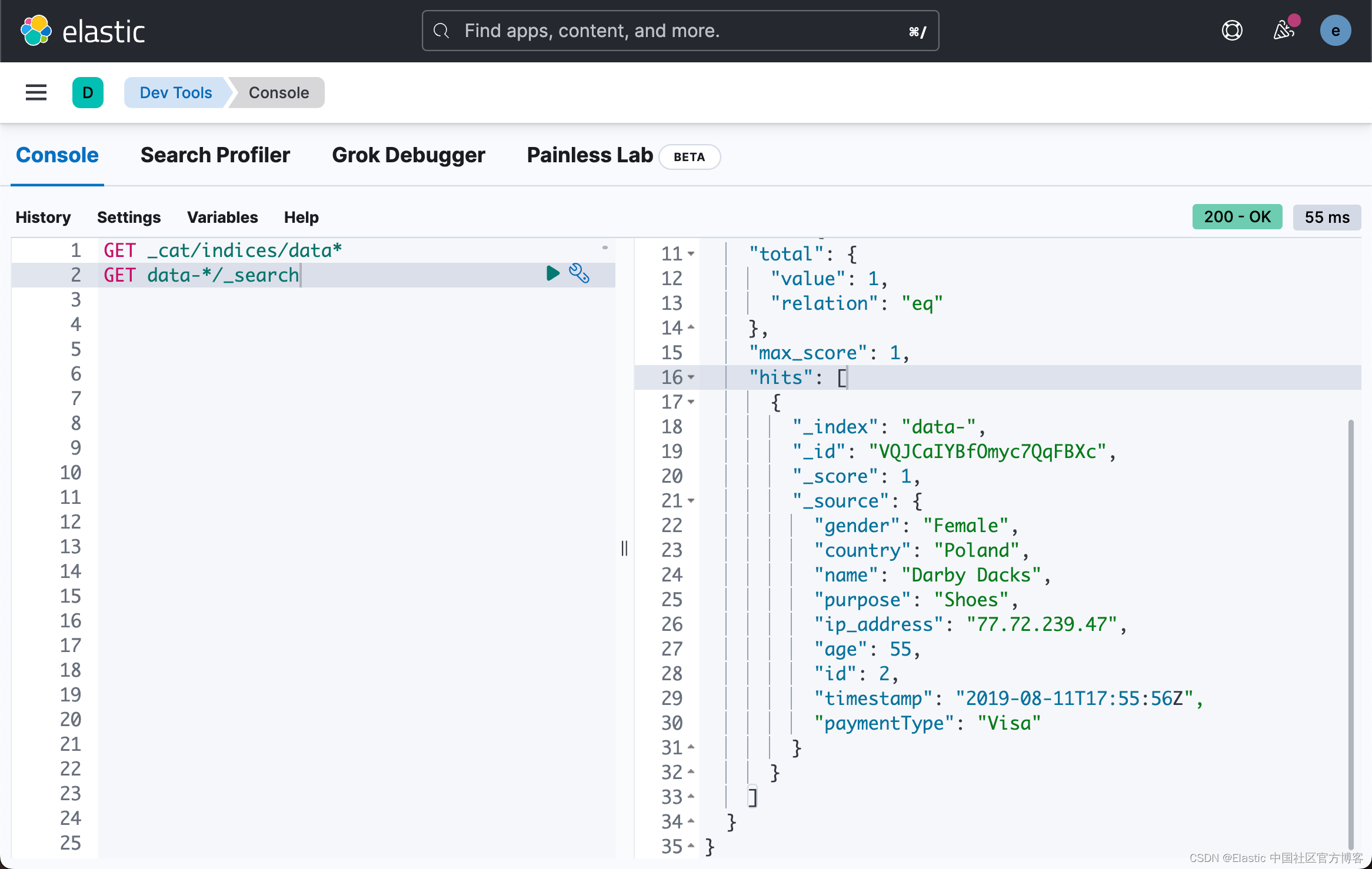 Beats：使用 fingerprint 来连接 Beats/Logstash 和 Elasticsearch