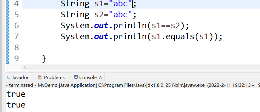 使用“==“和equals的区别_sql equal-CSDN博客