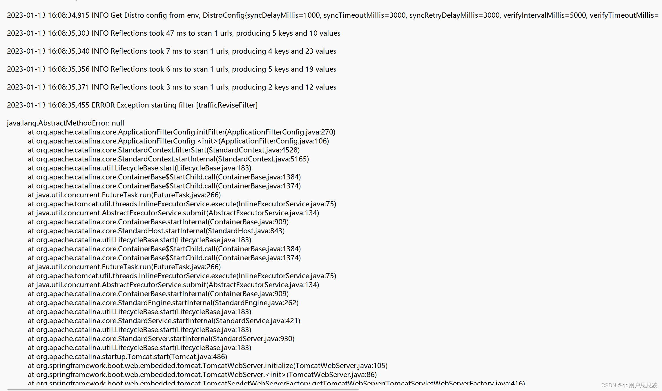 nacos的部署以及nacos启动报错“Unable to start embedded Tomcat”（部分解决）