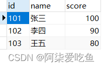 Java数据库建立学生表